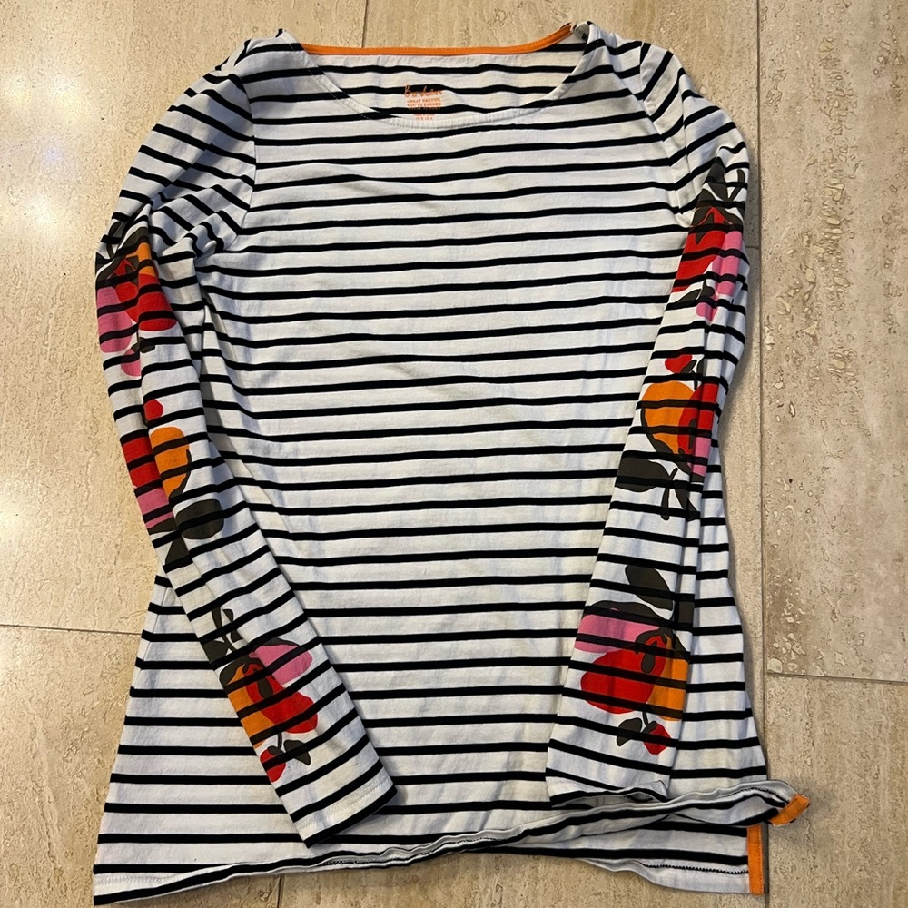 Boden long sleeve stripe tee